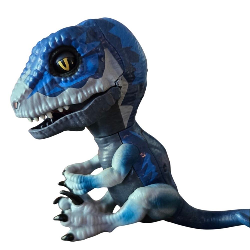 Jurassic World Baby Blue Raptor Mattel Dinosaur Figure Toy Kids